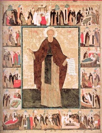 Преподобный Кирилл Белозерский. XVI век