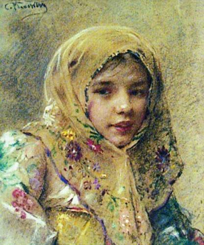 Портрет девочки. 1900-е